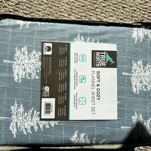 True North Soft & Cozy Flannel Sheet Set - Gray